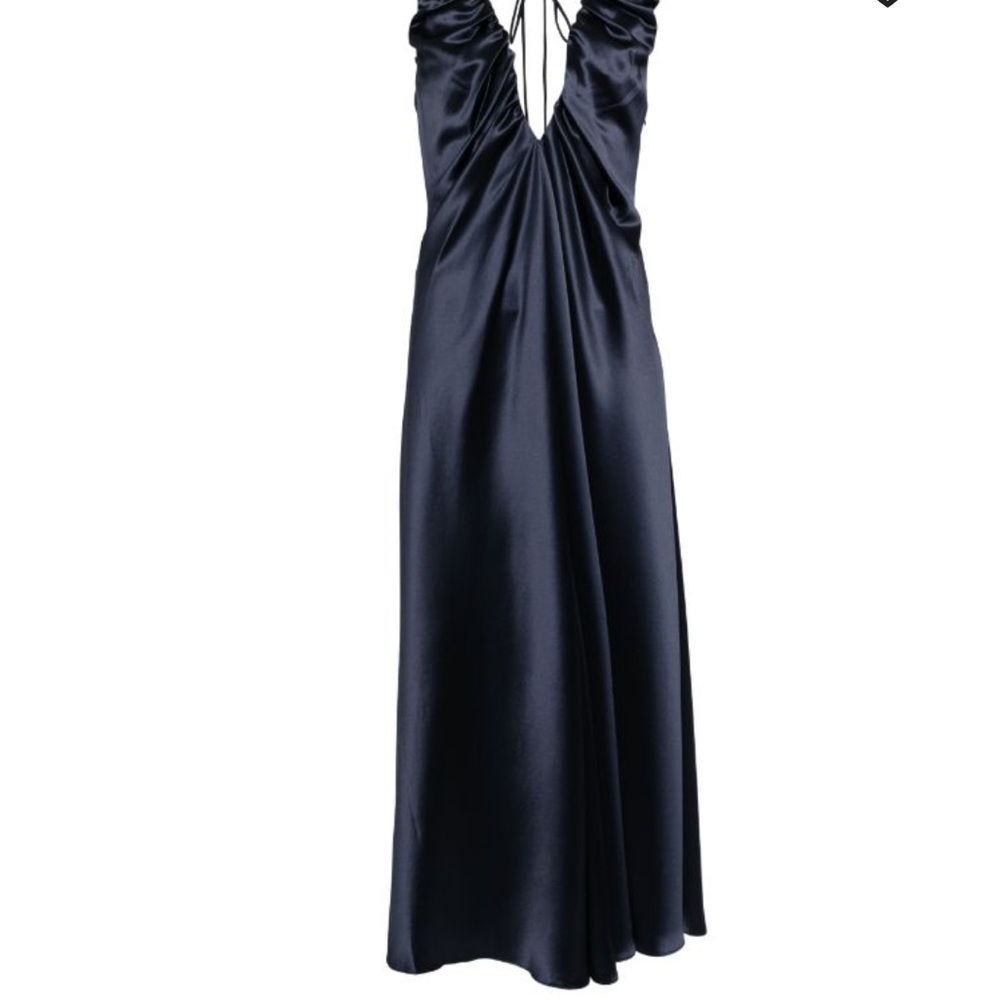 Acler ⭐️NWT⭐️ Navy V-Neck maxi dress size 4 - Picture 8 of 12